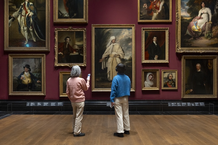 Joshua Reynolds' 'Portrait of Omai' at the National Portrait Gallery, London