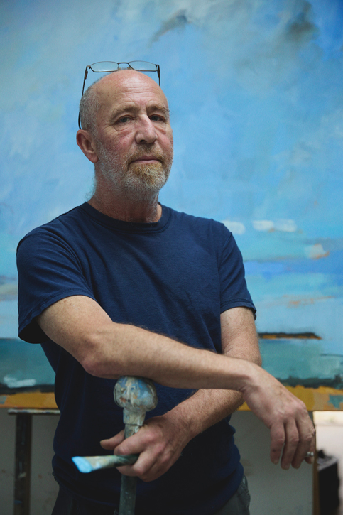 Bruce Williams in the studio