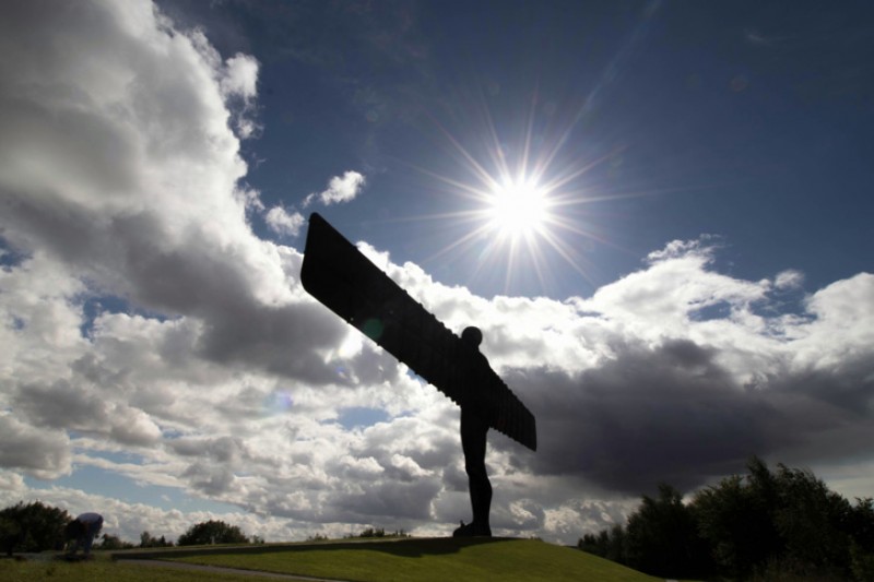 1998, steel by Antony Gormley (b.1950)