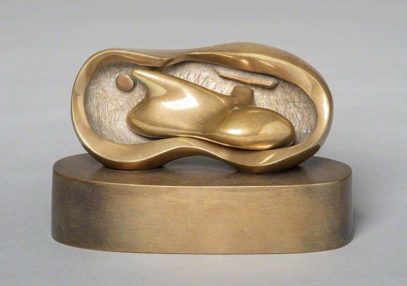Maquette for Reclining Interior Oval