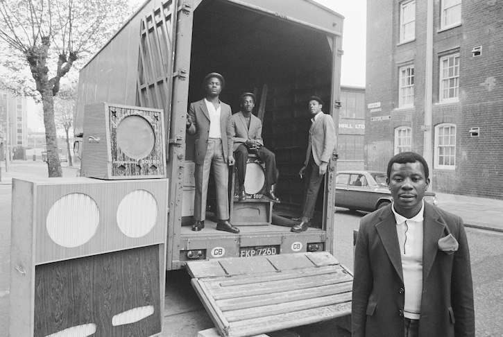 Black and white photograph by Dennis Morris (b.1960)