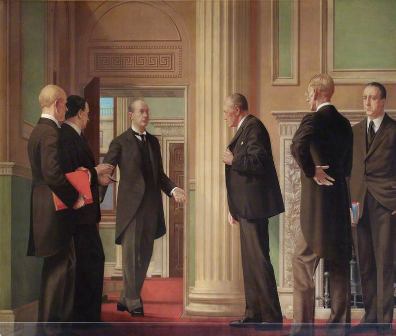 A Director Announcing Bank Rate