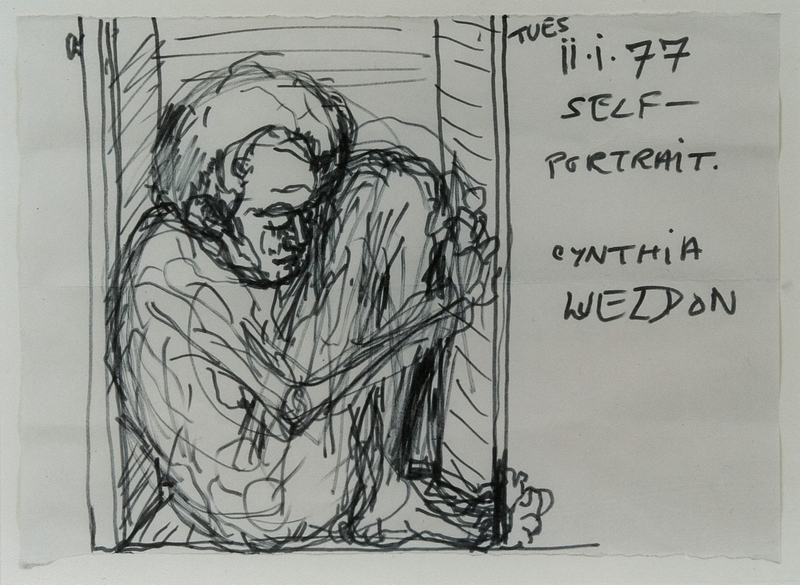 Self Portrait in Cupboard