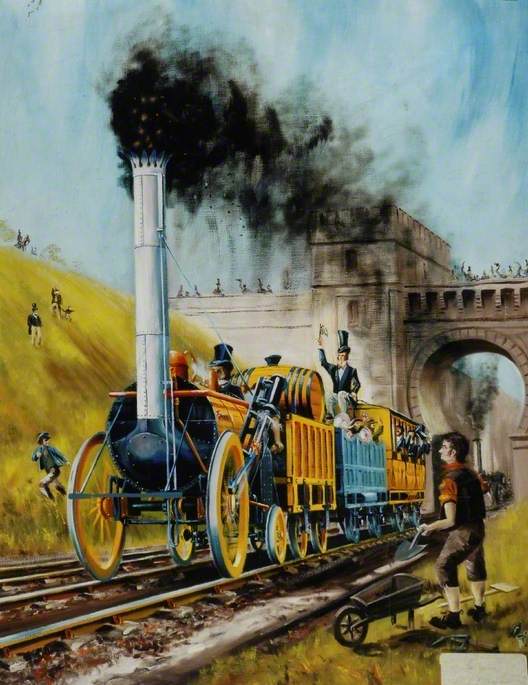 'Rocket' on the Liverpool and Manchester Railway