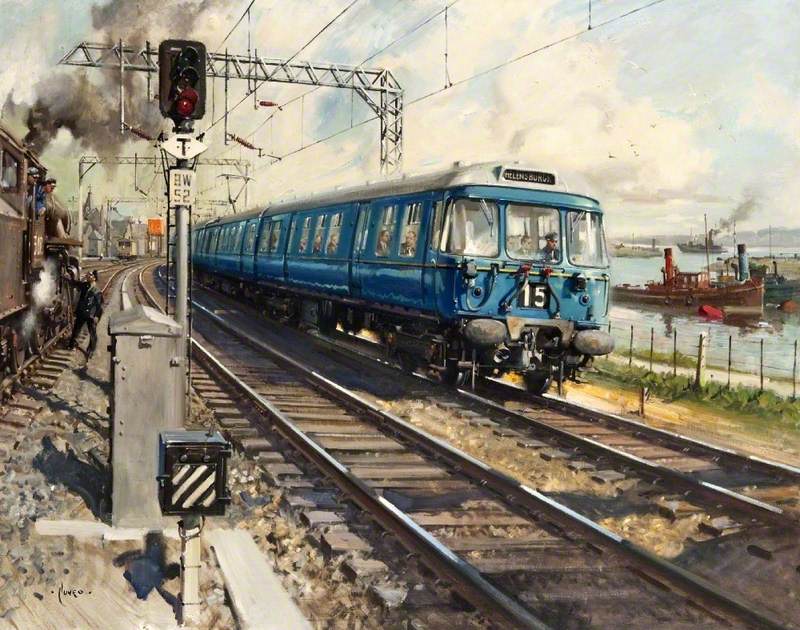 Blue Train at Bowling Harbour