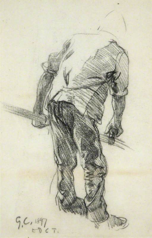 Man and Scythe