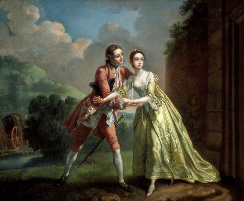 Robert Lovelace Preparing to Abduct Clarissa Harlowe