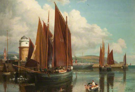 Shipping in Douglas Harbour