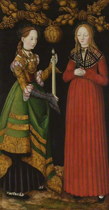 Saints Genevieve and Apollonia