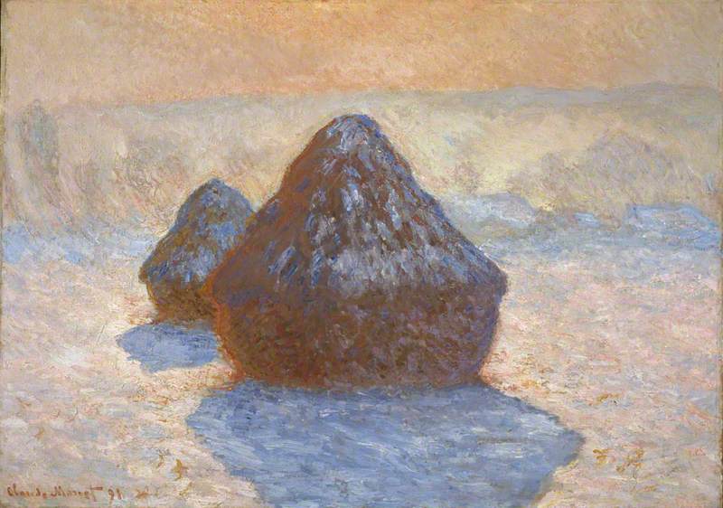 Grainstacks: Snow Effect