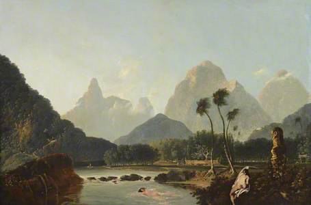View of Oaitepeha Bay, Tahiti