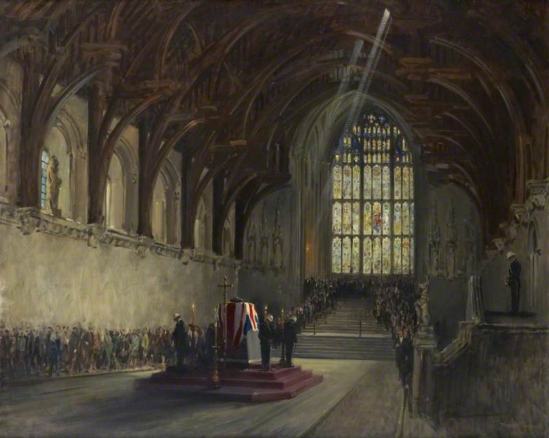 The Lying-in-State of Sir Winston Churchill