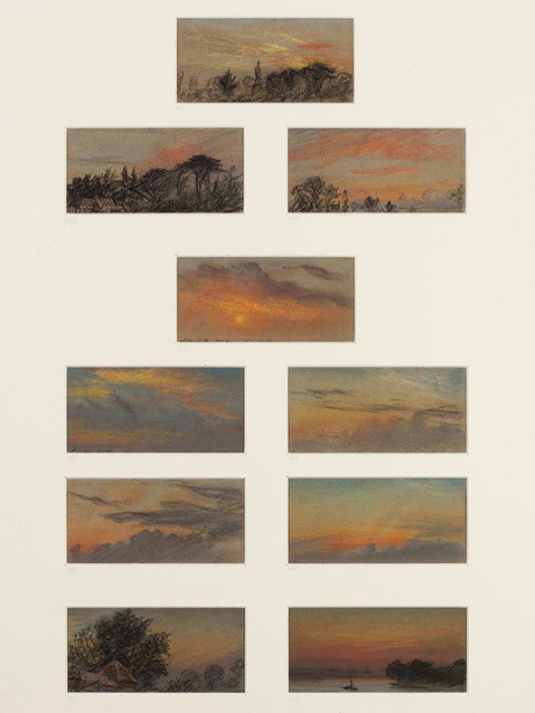 Sunset and Afterglow, Krakatoa, 9 November 1883