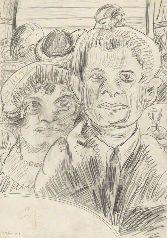 A Male and Female Prostitute, Paris
