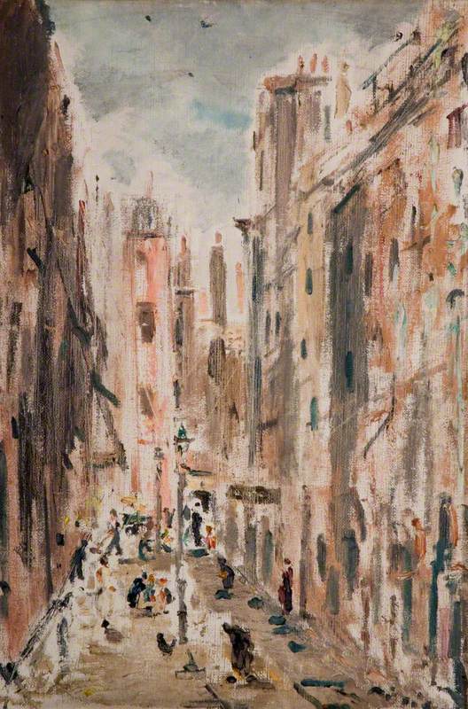 Street Scene in Italy