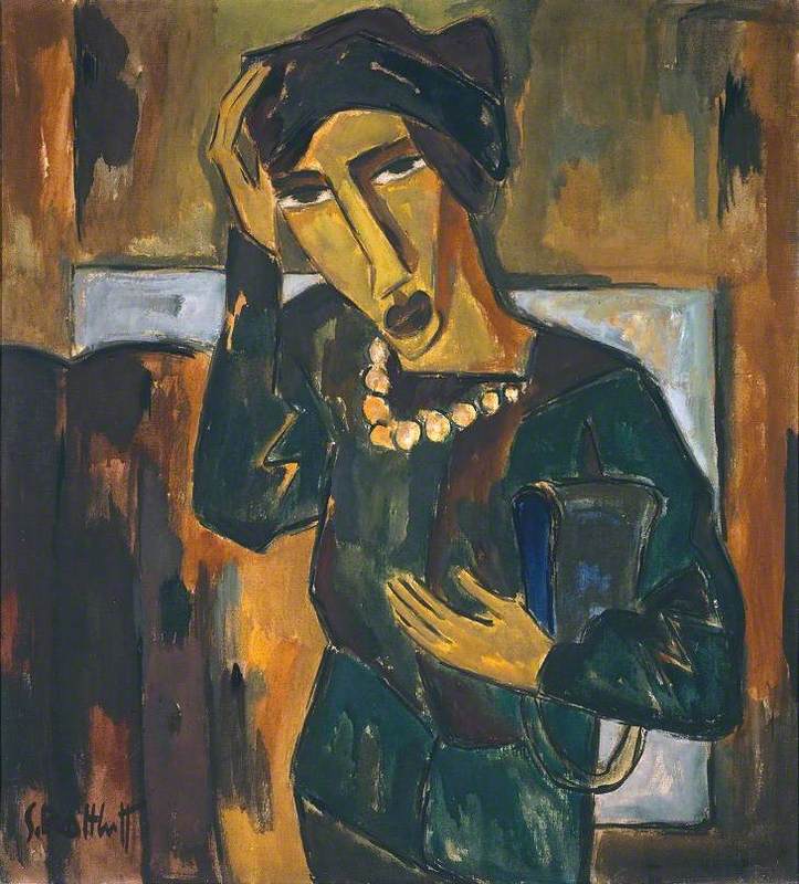 Woman with a Bag (Frau mit Tasche)
