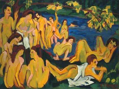 Bathers at Moritzburg